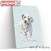 Dalmatian Dog Paint By Numbers Canvas Art Draw Artist Painting Oil Kit Home Kids