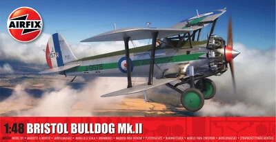 AIRFIX 1/48 SCALE PLASTIC MODEL KIT - A05141- BRISTOL BULLDOG MK.II