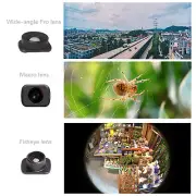 For DJI OSMO Pocket 2 1 Handheld Gimbal Camera Fisheye Macro Wide-angle Pro Lens