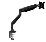 Universal Single Monitor Arm Mount for 19 to 32 Inch Screens Easy Adjustable ...