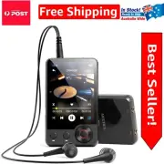 Compact MP3 Music Player - 128GB Memory, Bluetooth 5.3 & Voice Recorder