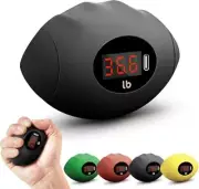Hand Grip Strengthener, Rechargeable Digital Grip Strength Trainer up Black