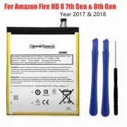 OEM Battery 58-000219 58-000181 26S1014 For Amazon Fire HD 8 7th Gen & 8th Gen