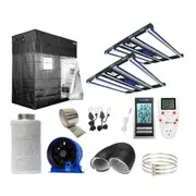 Gorilla Grow Tent GGT48 Ultimate Package - 122CMx245CM - 2 x Zeus 465W - 6" Fan/Filter Kit