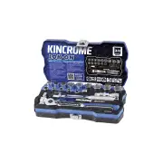 19 Pcs of Kincrome 3/8" Drive LOK-ON Socket Set - Metric Mirror Polish Finish