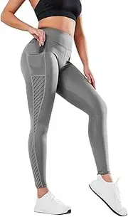 [Generic] Yoga Pants for Women Lightweight Running Sweatpants Lounge Legging 2025 Gym Leggings, Grey, Medium