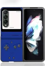 Black Game Machine Pattern Boys Protection for Samsung Galaxy Z Fold4 ZFold4 Z Fold5 5G Z Fold3 Shockproof Cases Cover,FOLD,BKB03,for Samsung Z Fold5 5G