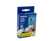 Brother P-Touch 9mm Black on Blue Labelling Tape 8 Meters TZe-521 Thermal Print
