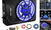 2025 Upgraded 10" 1200W Slim Under Seat Powered Car Subwoofer, Car/Truck Audio