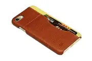 For iPhone SE 5G (2022), SE (2020) / 8 / 7 Case,Woven Pattern Protective Leather Cover,Brown