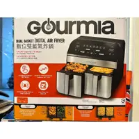 在飛比找蝦皮購物優惠-💗七小福💗 GOURMIA 數位雙籃氣炸鍋 (138386)