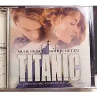 在飛比找蝦皮購物優惠-【鐵達尼號 TITANIC電影原聲帶】二手CD出清 711