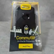 H9. OtterBox Commuter Case Apple iPhone 7 Plus (Also Fits 6, 8 Plus)- Black