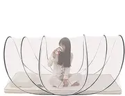 Sleep Net for Bed | Folding Sleep Netting Travel Screen for Outside - Portable Single-Person Screen Tent for Home, Dormitory, Hotel, Picnics, Camping