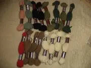Laine Colbert DMC Wool Tapestry Skeins Colors Lot of 16