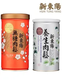 在飛比找誠品線上優惠-新東陽黑豬無糖肉鬆255g+養生肉鬆225g