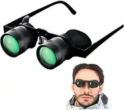 Binoculars Glasses Portable Hands Free Binoculars Telescope 10X Zoom Glasses for Outdoor Fishing Binocular