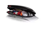 YAKIMA ROOF BOX SKYBOX 18 Carbonite #8007336 Black Cargo pod camping roof box