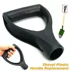 1*Black Plastic Shovel Replacement D-Grip Spade Handle Garden BEST N1B7 W6R2