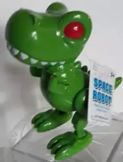 Green Toy Robotic Light Up Dinosaur tyrannosaurus rex with Godzilla-like sound