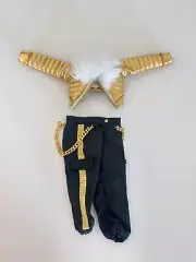 Lol Surprise OMG Doll 24K DJ Black Gold White Jacket Coat & Pants Outfit