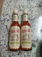LOT OF 2 CHOLULA HOT SAUCE RESERVA AGAVE TEQUILA & LIME 5 OZ BUNDLE 2 PACK FOR