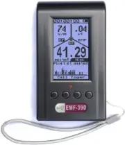GQ Emf-390 Digital Emf Meter Rf Detector Detects Up to 10Ghz Real Time Data