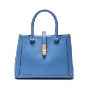 Woman's Handbags Anne Klein Color-Blocked Satchel with New Turnlock