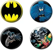 [Ata-Boy] DC Comics Originals Batman Set of 4 1.25" Collectible Buttons