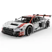 在飛比找蝦皮商城優惠-【瑪琍歐玩具】2.4G 1:8 奧迪R8 LMS GT3積木