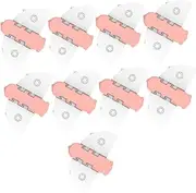 SHINEOFI 9pcs Safety Door Locks Adhesive Sliding Window Locks for Durable and Easy to Install Prevent Accidental Injuries for Home Safety