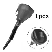 Motorcycle Spout Removable Filling Funnel For Oil Water Fuel Petrol Strainer