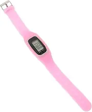 SHINEOFI Silicone Pedometer Bracelet Watch Portable Step Counting Sports Watch for Running Durable and Easy to Use Fitness Tracker for All Ages Sports Supplies