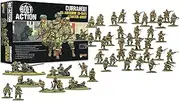 Warlord Games US Airborne (D-Day) Currahee! Starter Army 28mm Scale Plastic Miniatures for Bolt Action Highly Detailed World War 2 Miniatures