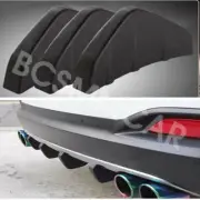 Lower Rear Body Bumper Diffuser Shark 4 Fin Spoiler Fit for Toyota Corolla Camry (for: Toyota)