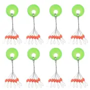 600Pcs Fishing Rubber Bobber Stops, 6 in 1 Float Sinker Stopper, Bobber Stopp...