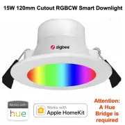 15W Smart ZigBee RGBW LED Downlight for Apple HomeKit Automation with Hue Bridge