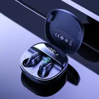 在飛比找ETMall東森購物網優惠-HiFi Earphone Ai語音智能降噪電量數顯磁吸大容