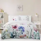 Duvet Cover Polyester Duvet Covers Floral Duvet Cover Blue Duvet Cover 3