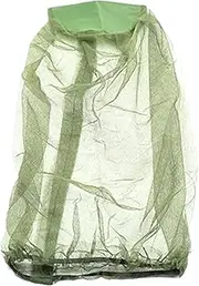 Face Net, Automatic Shrink Fly Mesh Net, Lightweight Hood, Fly Protection Gear, Hat Shield for Summer Fishing Beach Hiking Climbing Camping