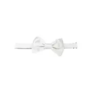 [Lady Anne] Lady Anne Satin Silk Bow Tie ONE SIZE GREY
