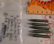 5 VINTAGE #40+#9 JC & SONS+SANDLE BROS STEEL DIP PEN NIBS+LETTERS+DRAW+MAGNA+