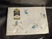 Vintage Pacific Twin Fitted Sheet Cotton Combed Percale Rose D'Amour Flower NEW