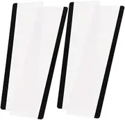 Tofficu 4pcs Computer Memo Board Holder for Organized Workspace Easy Installation Office Desk Accessories Monitor Side Panel for Men Women