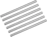uxcell Fully Threaded Rod M8 x 140mm 1.25mm Thread Pitch 304 Stainless Steel Right Hand Threaded Rods Bar Studs 6 Pack