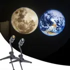 Bedroom Moon Earth Sky Christmas Gift Desk Lamp Night Light Projector LED Lamp