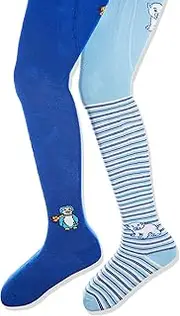 [Playshoes] Unisex Baby Elastic Thermal Tights Polar Bear Penguin