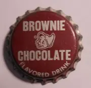 Vintage Brownie "Chocolate Flavored Drink"..cork..unused..BOTTLE CAP