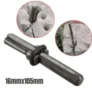Concrete and Rock Splitter Hand Tool with 58 Plug Wedges and Feather Shims
