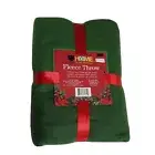 Home Fleece Throw Blanket Soft Light Weight Gray Warm for Couch-Sofa-Bed-Chair